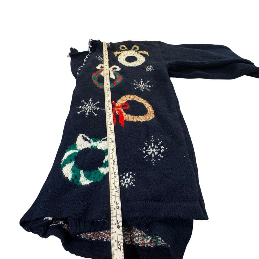 Nutcracker Knitted Button Down Women's Large Wrea… - image 5